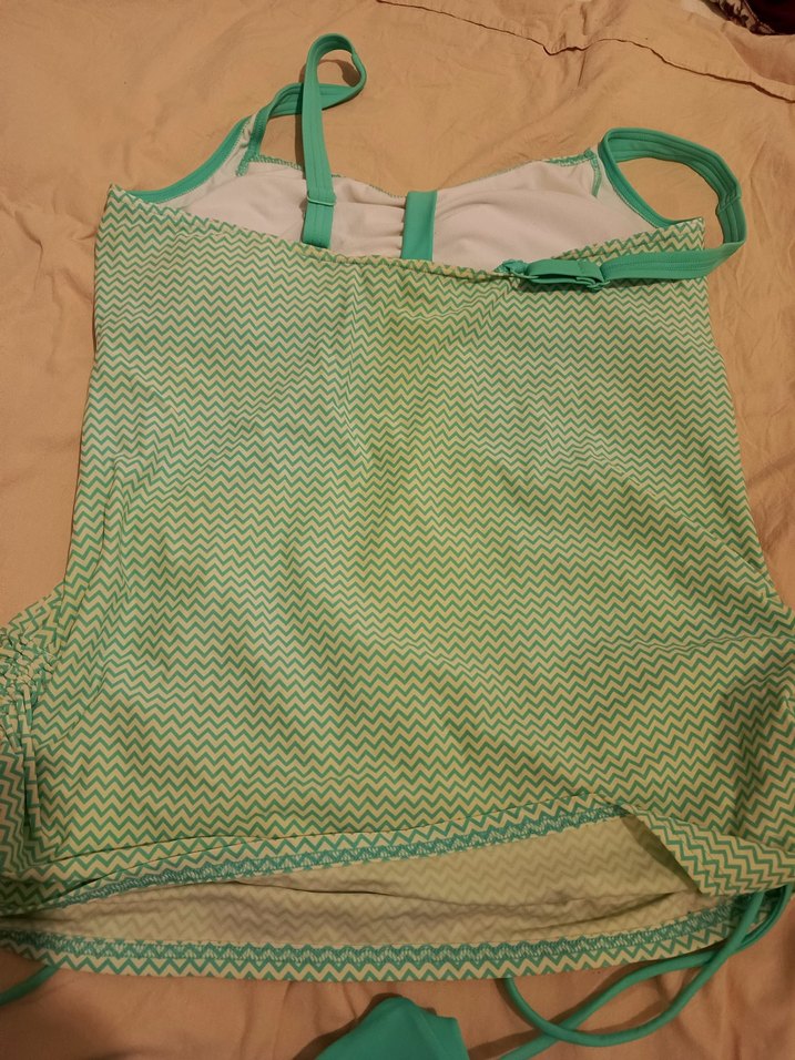 Yeşil Strappy Midi Mayo - Görsel 4