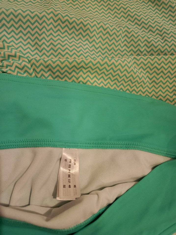 Yeşil Strappy Midi Mayo - Görsel 3