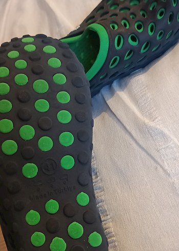 Koyu Yeşil Erkek plaj Kaydırmaz Terlik - Görsel 4