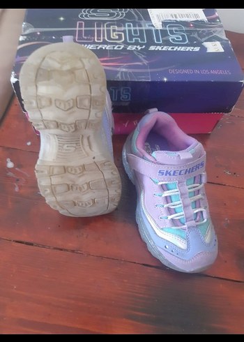 Kız Çocuk Çok Renkli Skechers Spor Ayakkabı - Görsel 7