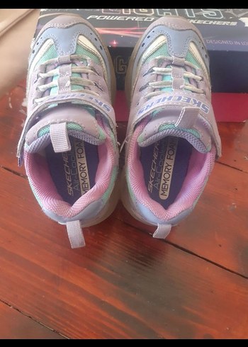 Kız Çocuk Çok Renkli Skechers Spor Ayakkabı - Görsel 4