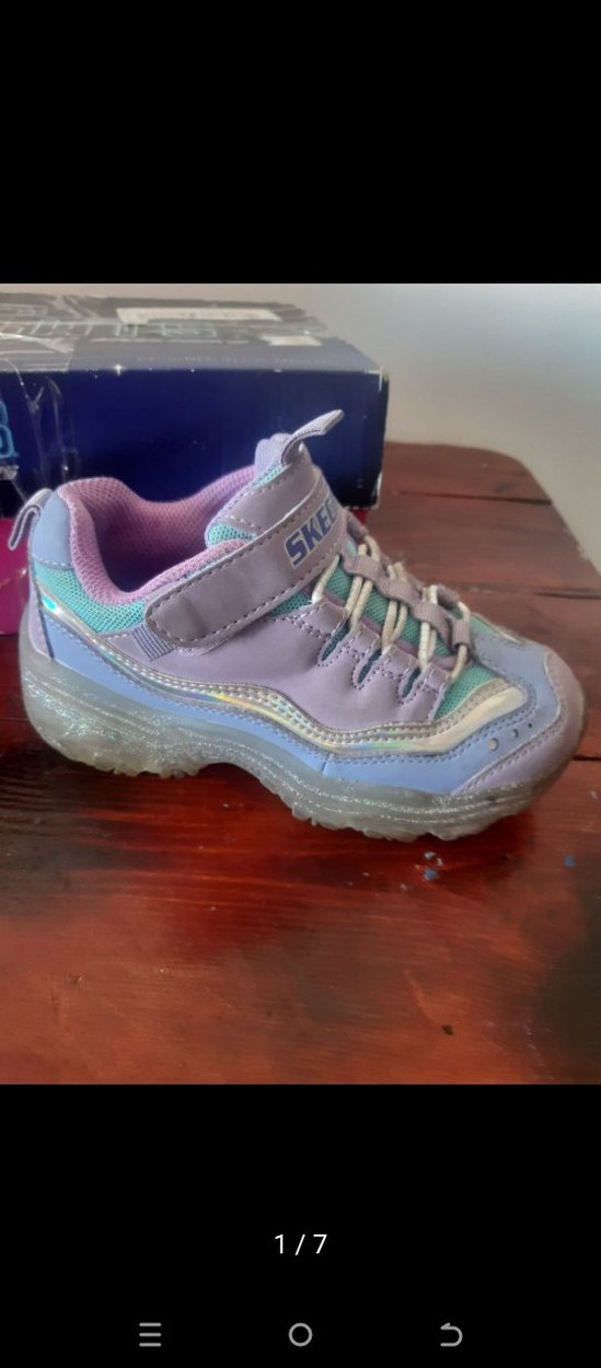 Kız Çocuk Çok Renkli Skechers Spor Ayakkabı - Görsel 3