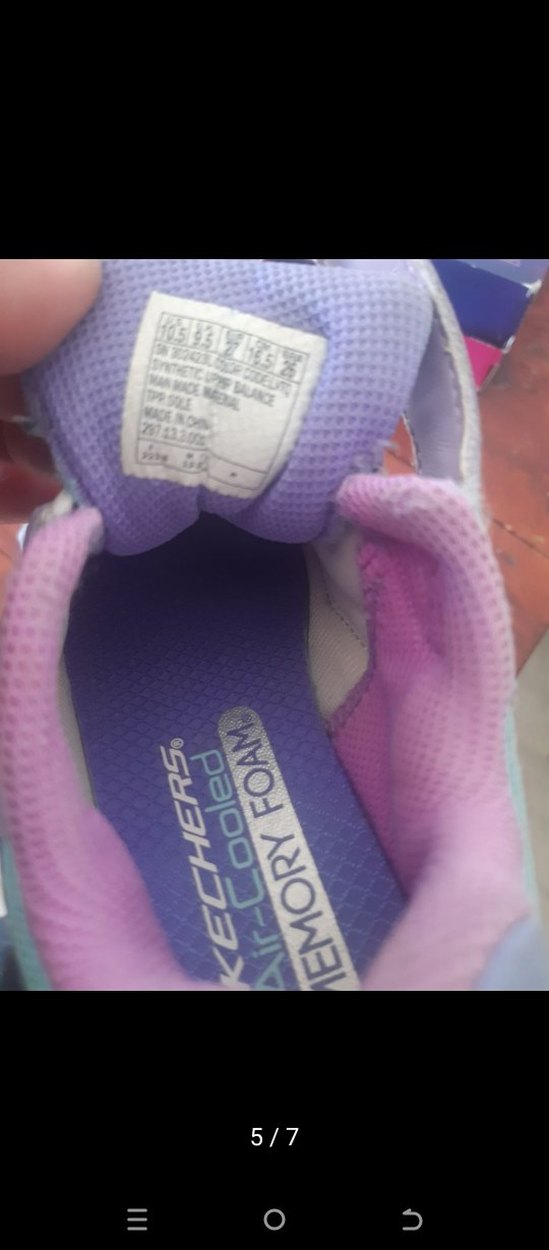 Kız Çocuk Çok Renkli Skechers Spor Ayakkabı - Görsel 5