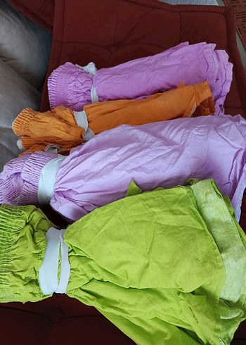 Standart Beden Beden tek kişilik Pastel Renkli baza fırfırı