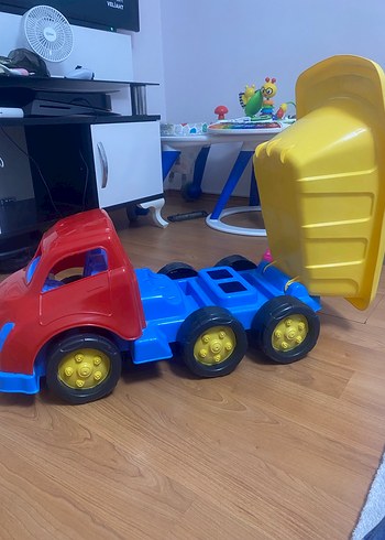Beden Renk Renkli Büyük Plastik Oyuncak Kamyon