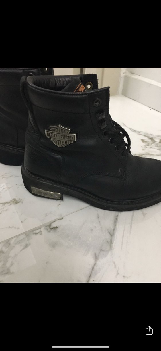 Orijinal Harley Davidson Kadın Bot - Görsel 2