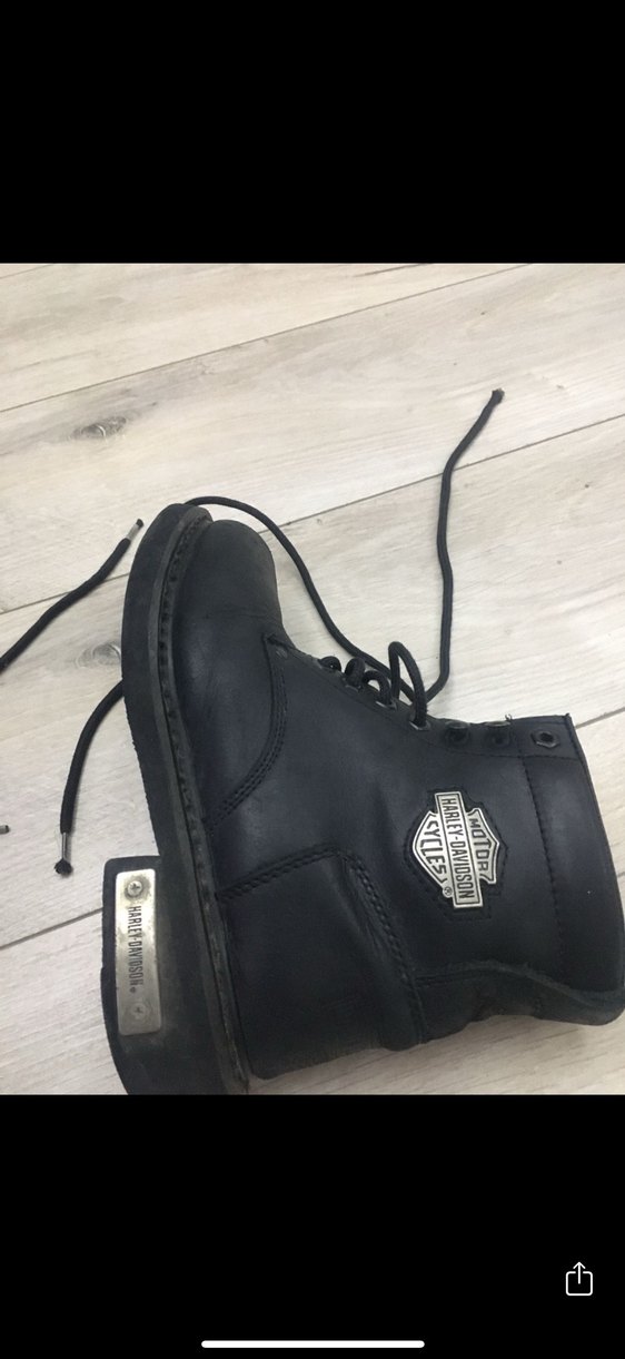 Orijinal Harley Davidson Kadın Bot - Görsel 5