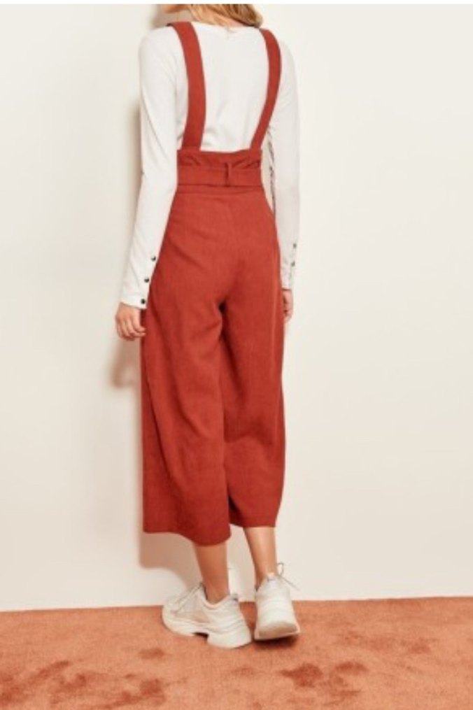 Trendyolmilla Kadife Tulum - Görsel 4