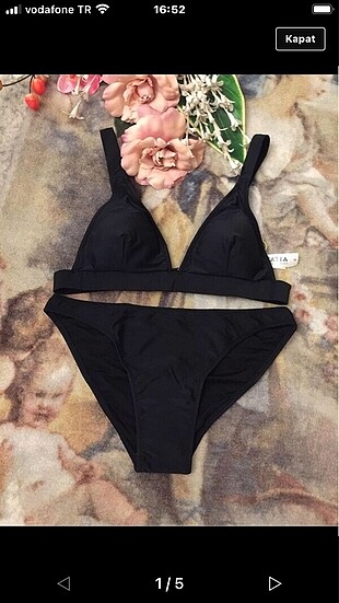 Katia &bony M bikini üstü ve L beden mayo hm