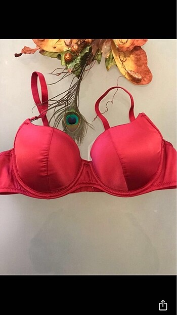 85C balenli dik tutan toparlayıcı saten sütyen