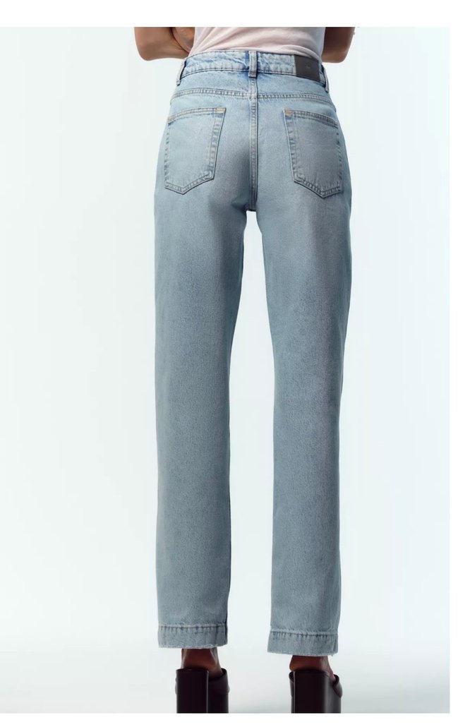 Zara orta bel jean - Görsel 2