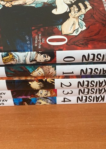 Jujutsu Kaisen 0-3 Cilt Manga Seti