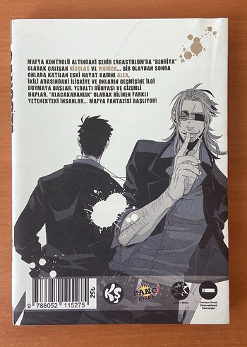  Gangsta 1. Cilt Manga