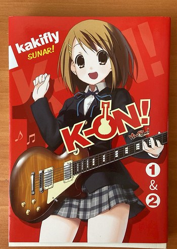 K-ON! 1 & 2 Kakifly SUNAR! Manga