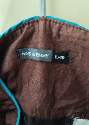 Bohem Tarzı Kahverengi Askısız Midi Elbise - Görsel 7