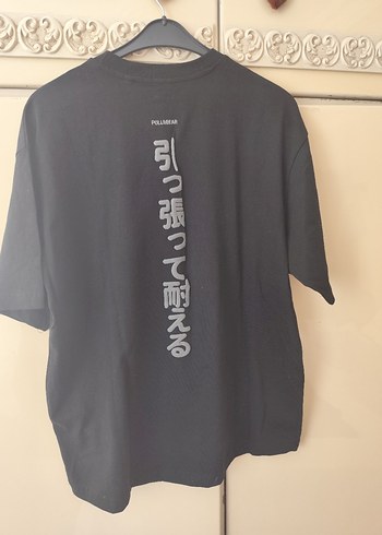 Kız Çocuk Siyah Baskılı Kısa Kollu Tişört - Görsel 5