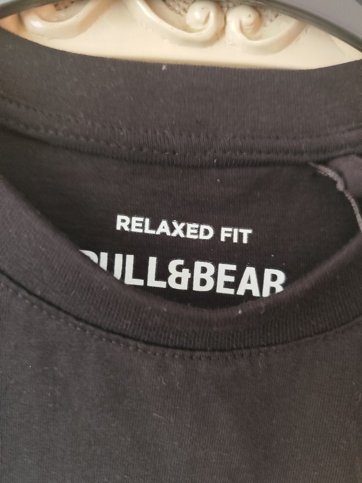 Kız Çocuk Siyah Baskılı Kısa Kollu Tişört - Görsel 4