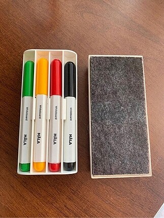 ikea tahta kalemleri ve silgisi