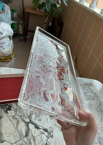 Beden Renk waltherglas almankristali sunumluk tepsi