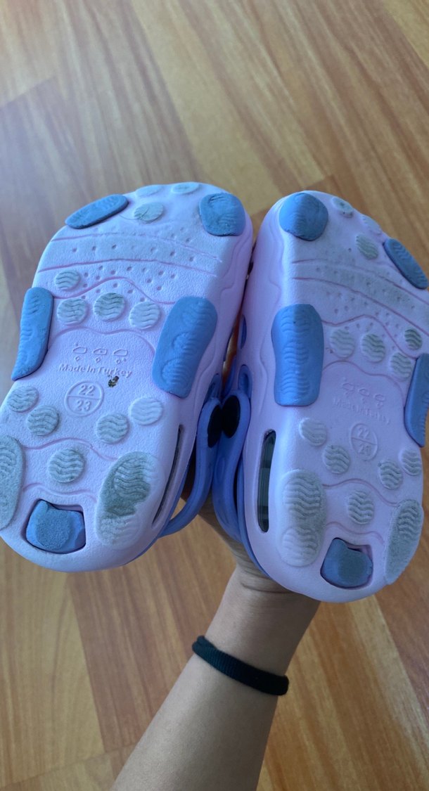 Mavi  Desenli Kız Terlikleri - Görsel 3