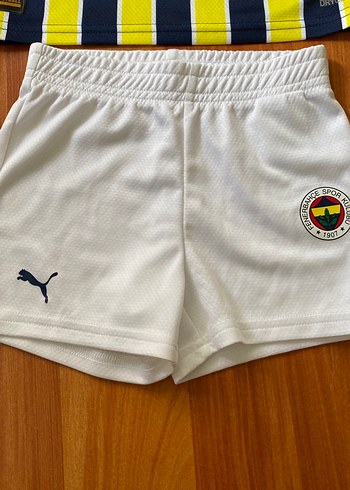 Sarı Lacivert Çizgili Kısa Kollu Forma - Görsel 4