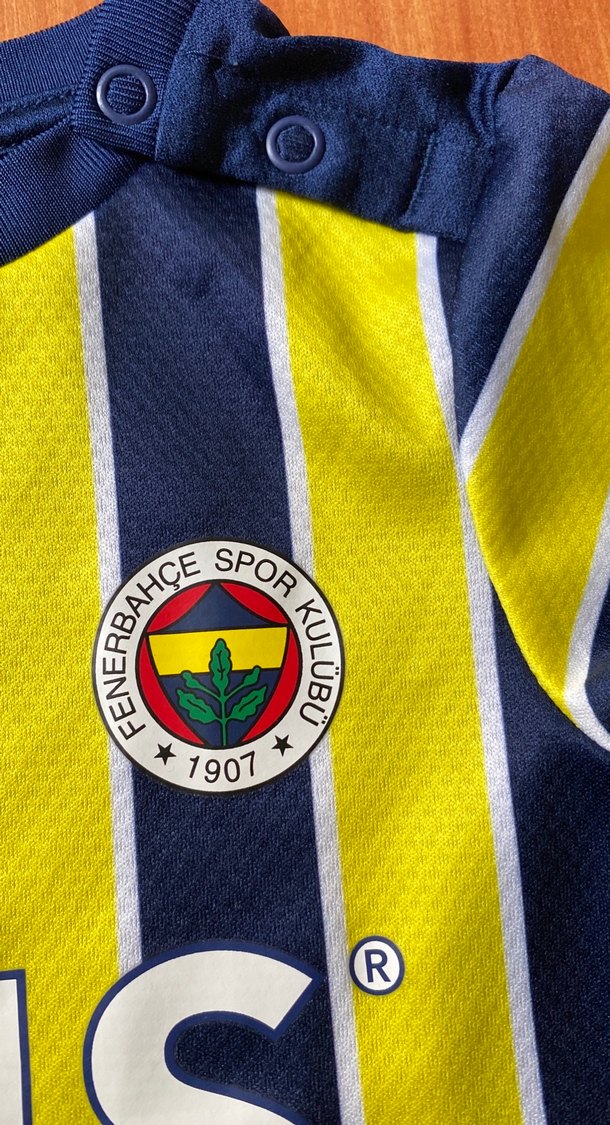 Sarı Lacivert Çizgili Kısa Kollu Forma - Görsel 3