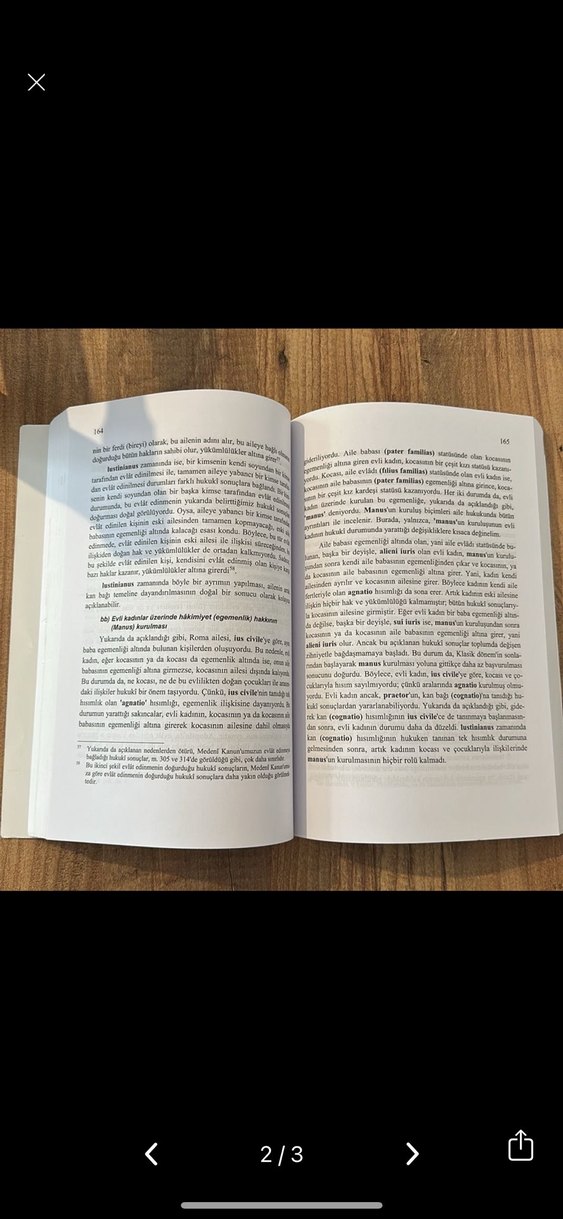 Roma Hukuku Kitabı - 2014 Ankara Basımı - Görsel 2