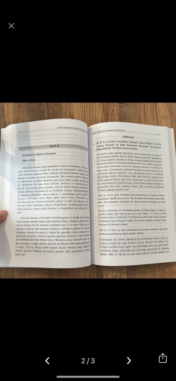 Borçlar Hukuku Genel Hükümler Pratik Çalışmaları - Görsel 2