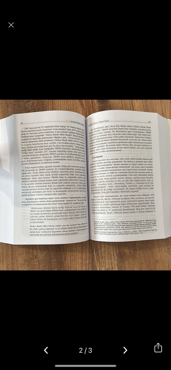 Anayasa Hukuku Dersleri - Seçkin Yayınları - Görsel 2