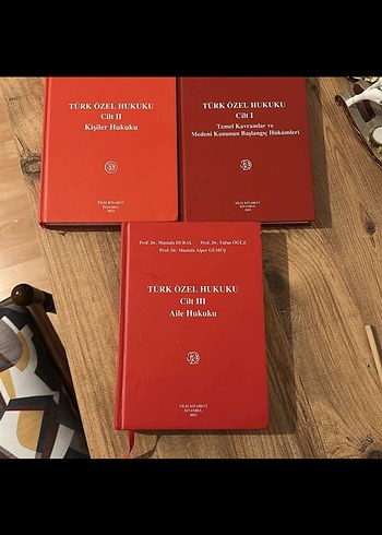 Türk Özel Hukuku 3 Cilt Set