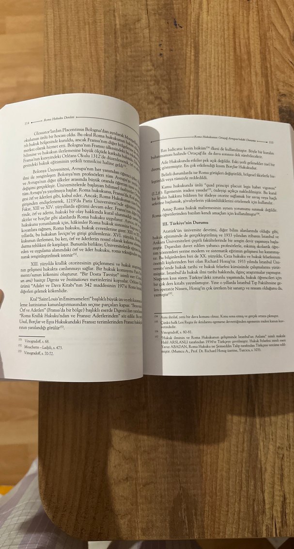 Roma Hukuku Dersleri - Hukuk Tarihi Kitabı - Görsel 3