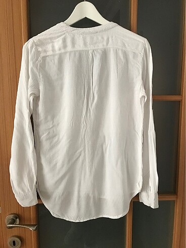 Abercrombie & Fitch Beyaz cepli gömlek