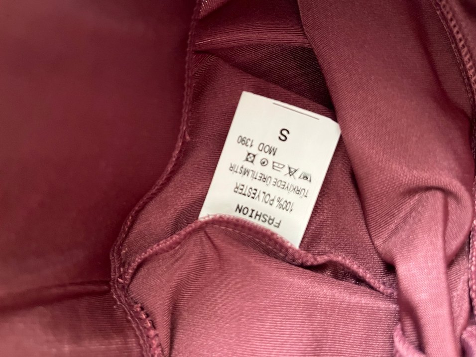 Bordo Kadın Kumaş Pantolon Midi Boy - Görsel 4