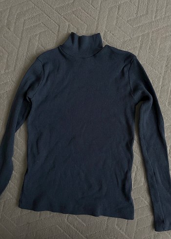 Gri Balıkçı Yaka Kadın Triko - Görsel 4