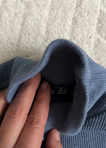 Gri Balıkçı Yaka Kadın Triko - Görsel 5