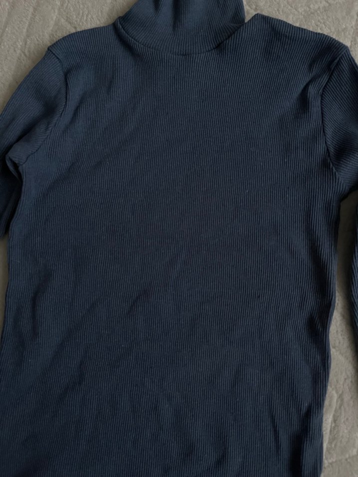 Gri Balıkçı Yaka Kadın Triko - Görsel 3