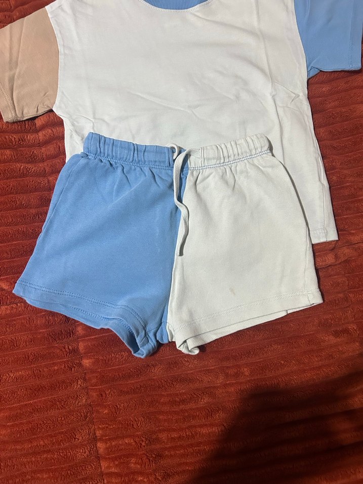 Bebek Erkek Kısa Kollu Pamuklu Takım - Görsel 4