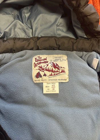 Zara Kapüşonlu Erkek Çocuk şişme yelek - Görsel 2