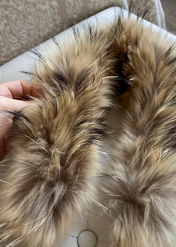 Gerçek tilki kürkü yaka - Görsel 5