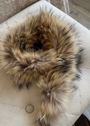 Gerçek tilki kürkü yaka - Görsel 4