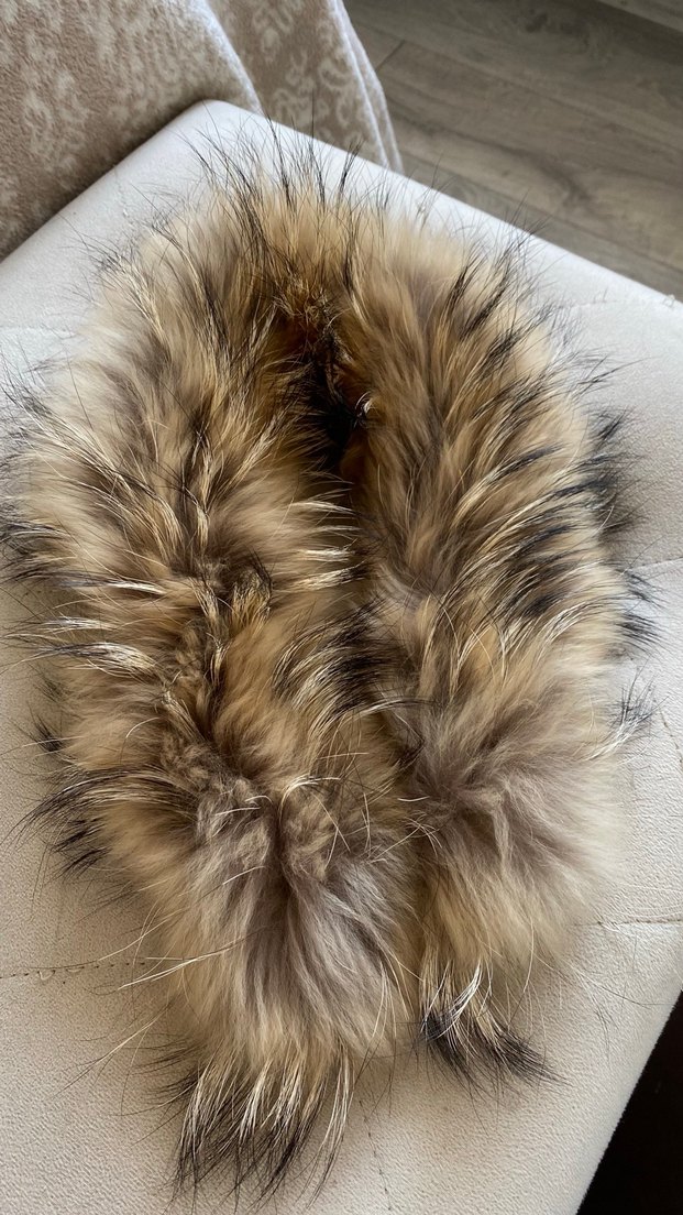 Gerçek tilki kürkü yaka - Görsel 2