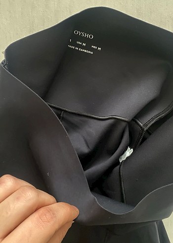 Oysho Siyah Flare Kadın Tayt - Görsel 4