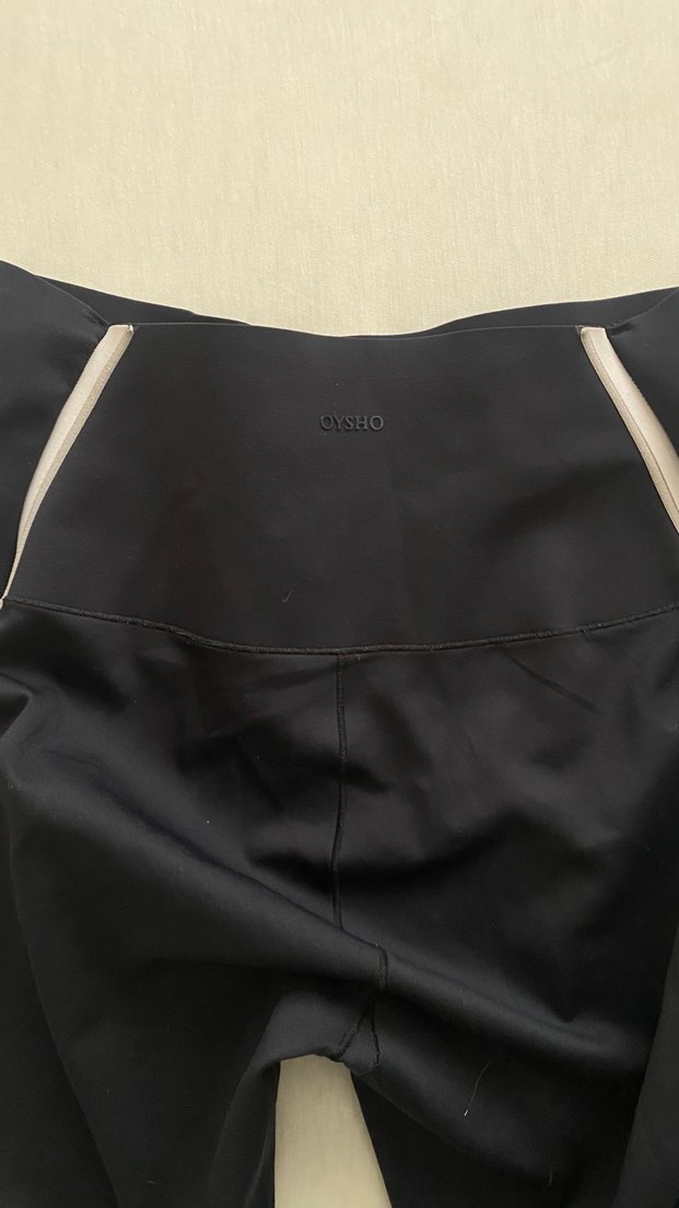 Oysho Siyah Flare Kadın Tayt - Görsel 5