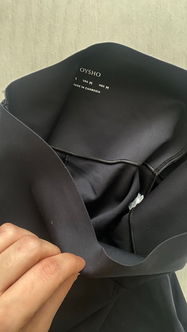 Oysho Siyah Flare Kadın Tayt - Görsel 4