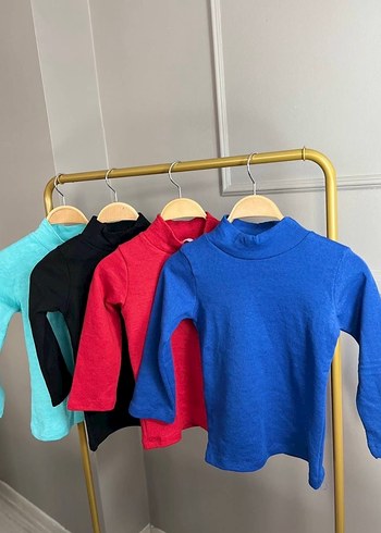 Çocuk Beyaz ve Gri İnce Uzun Kollu İçlik - Görsel 2