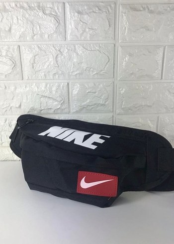 Nike Siyah Baskılı Fermuarlı Erkek Sırt Çantası - Görsel 2