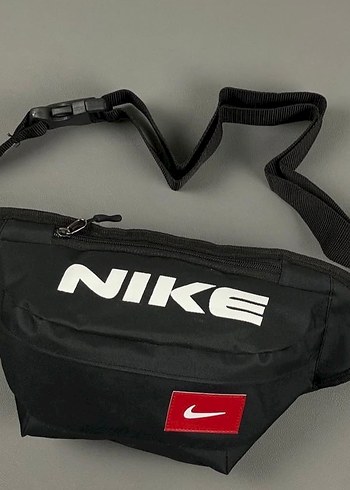 Nike Siyah Baskılı Fermuarlı Erkek Sırt Çantası - Görsel 3