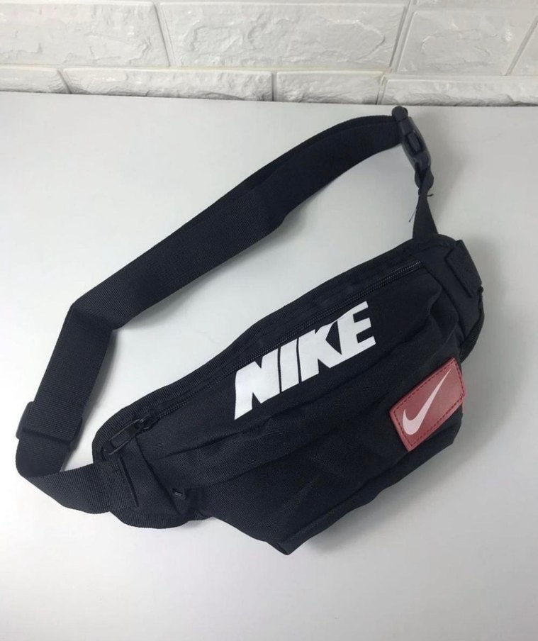 Nike Siyah Baskılı Fermuarlı Erkek Sırt Çantası - Görsel 4