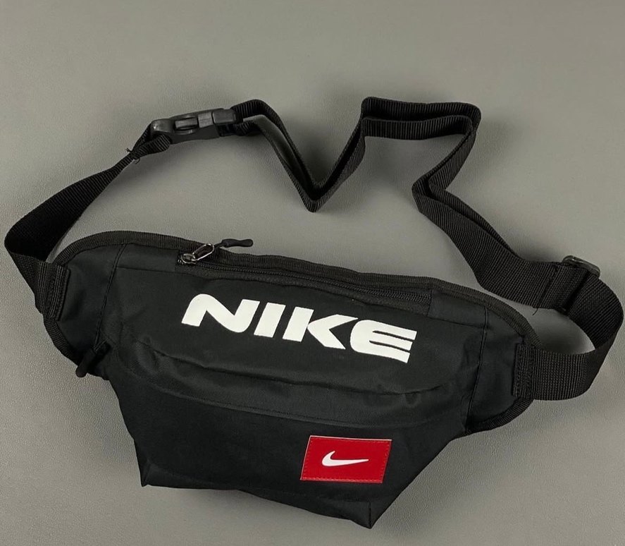 Nike Siyah Baskılı Fermuarlı Erkek Sırt Çantası - Görsel 3