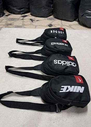 Nike Siyah Baskılı Erkek Bel Çantası - Görsel 2